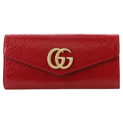 gucci clutch soho|gucci snakeskin clutch.